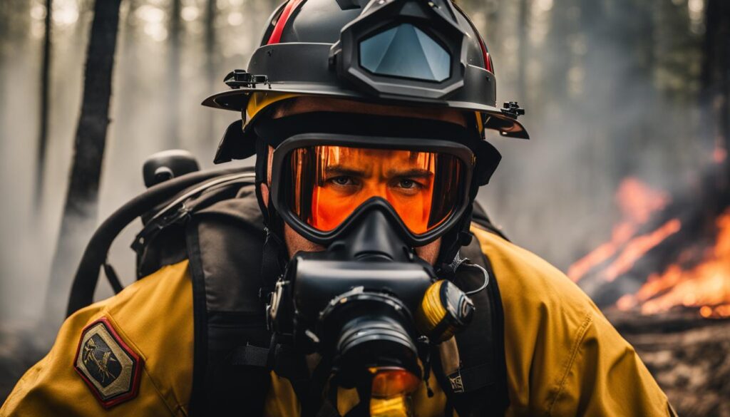 Advanced firefighting gear and technology
