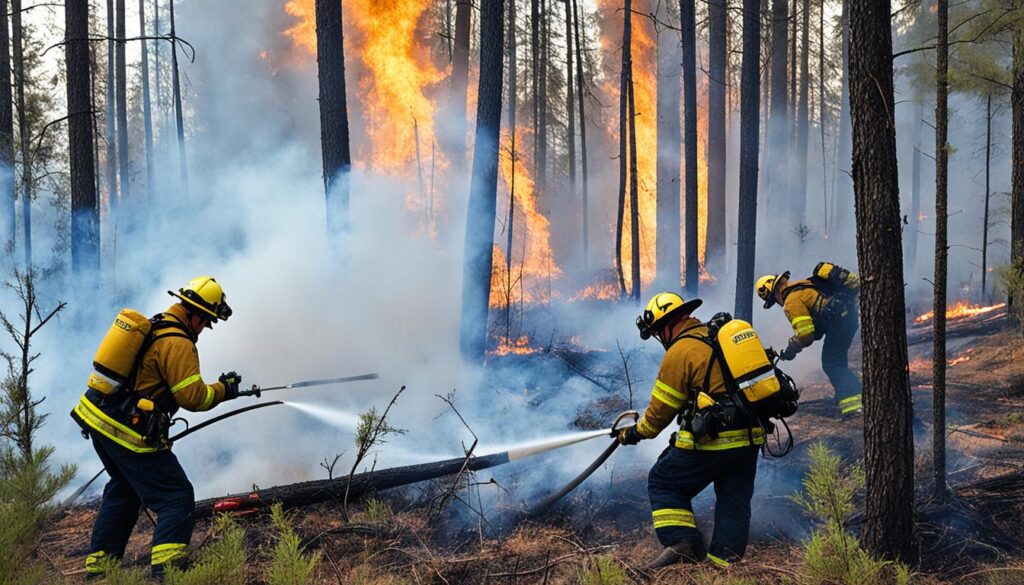 controlled burning operations