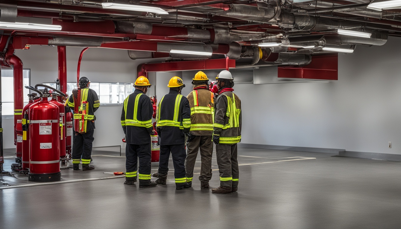 Training in Use of Fire Suppression Equipment