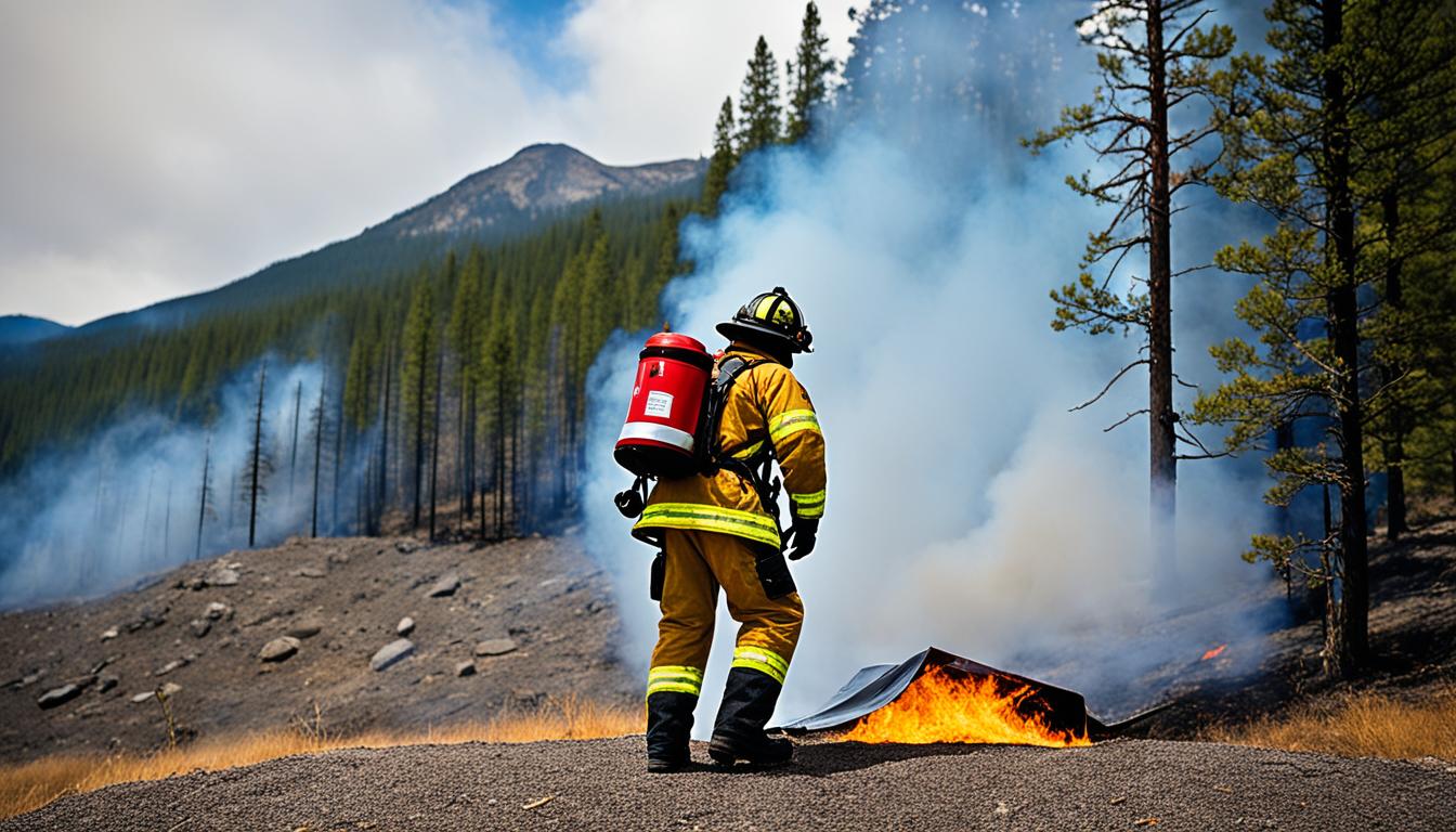 Use of Fire Shelters in Wildland Firefighting