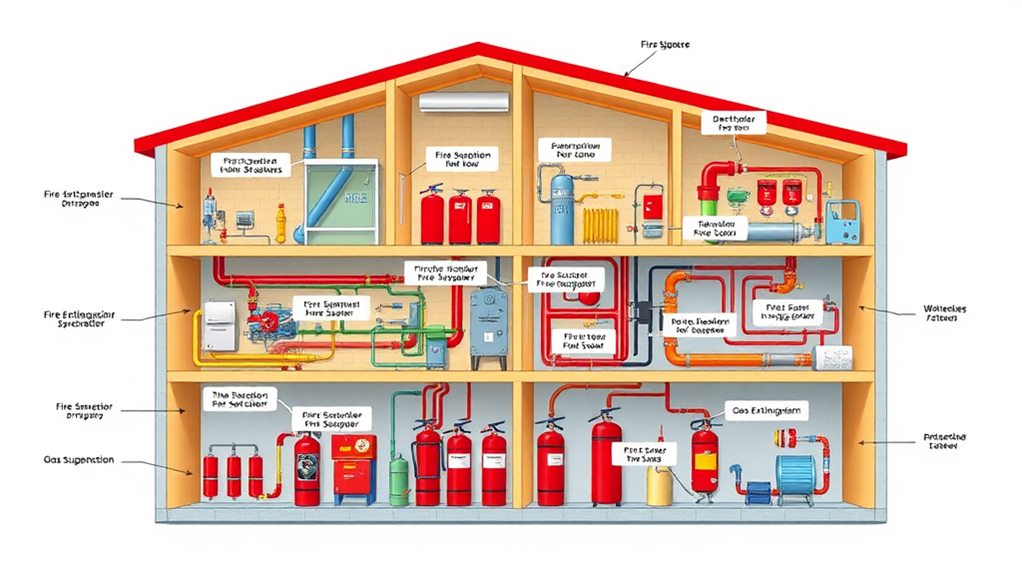 fire suppression system types