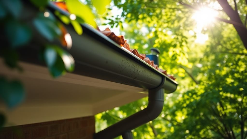 regular gutter maintenance required