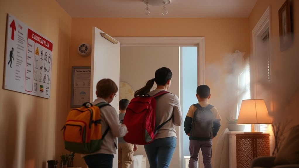 home fire evacuation tips
