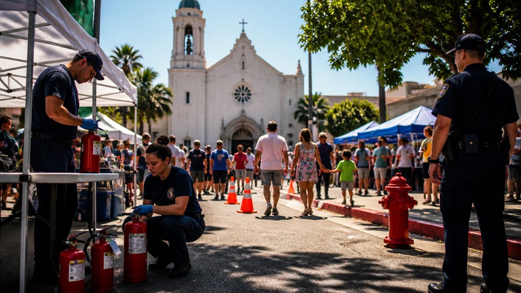 fire safety event checklist