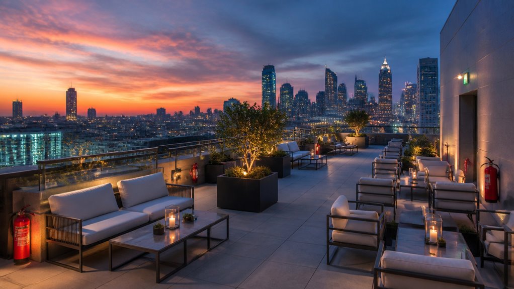 rooftop fire safety preparation