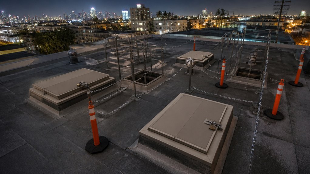 secure roof access inspections